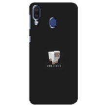 Чохол Майнкрафт на Samsung Galaxy M20 (M205) (AlphaPrint) Minecraft (Овечка Майнкрафт)