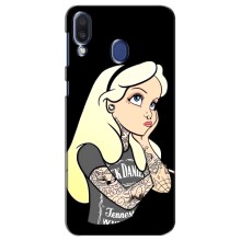 Чохол з друком для Samsung Galaxy M20 (M205) - (Мода) (AlphaPrint) (Дівчина в тату)