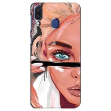 Чохол з друком для Samsung Galaxy M20 (M205) - (Мода) (AlphaPrint) (Макіяж)