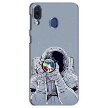 Чохол NASA для Samsung Galaxy M20 (M205) (AlphaPrint) (Космонавт фото)