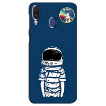 Чохол NASA для Samsung Galaxy M20 (M205) (AlphaPrint) (Хлопчик в шоломі)