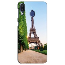 Чохол Ейфелева Вежа Samsung Galaxy M20 (M205) - (AlphaPrint) (Дорога до Парижу)