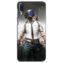 Чеjхол PUBG для Самсунг Ґелексі М20 (AlphaPrint) (Пабг мен)