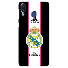 Чехол для Samsung Galaxy M20 (M205) с принтом – Лого Real Madrid