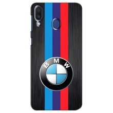 Чохол для Самсунг Ґелексі М20 - з принтом БМВ (AlphaPrint) (Лого BMW)
