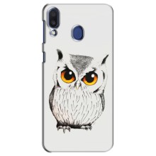 Чохол з пташками на Samsung Galaxy M20 (M205) (VPrint) (Мила Сова)
