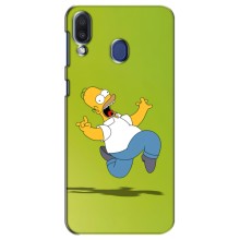 Чjхол з Сімпсонами для Samsung Galaxy M20 (M205) (VPrint) (Гомер Сімпсон)