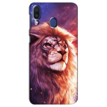 Чохол з картинкою ЛЕВ для Samsung Galaxy M20 (M205) (VPrint) (Красочний Лев)