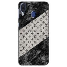 Чехол Стиль Louis Vuitton на Samsung Galaxy M20 (M205) (LV на белом)