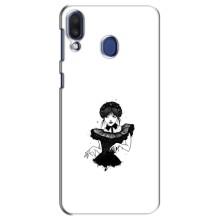 Чохли Венсдей на Samsung Galaxy M20 (M205) Уенсдей (AlphaPrint) (танець Венздей)