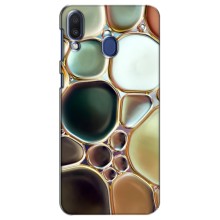 Мраморний чехол на Samsung Galaxy M20 (M205) (VPrint) (Радужний Мрамор)