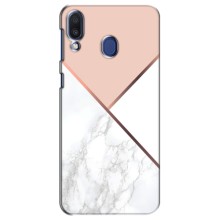 Мраморний чехол на Samsung Galaxy M20 (M205) (VPrint) (Тройний мрамор)