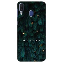 Новогодние, Праздничные Чехлы для Samsung Galaxy M20 (M205) - 2024 год – Winter