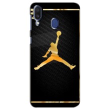 Силиконовый Чехол Nike Air Jordan на Самсунг M20 (Джордан 23)