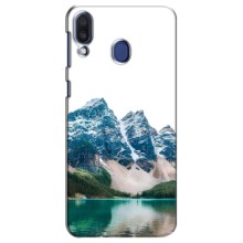 Силіконовий чохол з КАРТИНКАМИ літо для Samsung Galaxy M20 (M205) (AlphaPrint) (Гори)