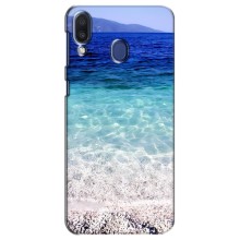 Силіконовий чохол з КАРТИНКАМИ літо для Samsung Galaxy M20 (M205) (AlphaPrint) (Море)
