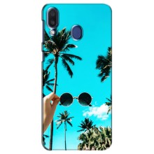 Силіконовий чохол з КАРТИНКАМИ літо для Samsung Galaxy M20 (M205) (AlphaPrint) (Погляд літо)