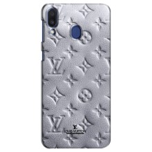Текстурный Чехол Louis Vuitton для Самсунг M20 – Белый ЛВ