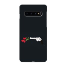 Чехлы (ART) Цветы на Samsung Galaxy S10e (VPrint) (Неожиданные цветы)