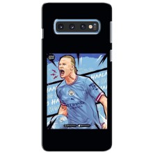 Чохли з принтом на Samsung Galaxy S10e Футболіст – гол Ерлінг Холанд