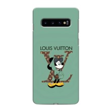 Чехлы Луи Витон для Samsung Galaxy S10e (AlphaPrint - LOUIS VUITTON) (Микки Маус LV)