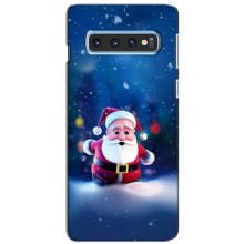 Чехлы на Новый Год Samsung Galaxy S10e (Маленький Дед Мороз)