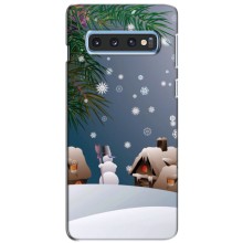 Чехлы на Новый Год Samsung Galaxy S10e (Зима)