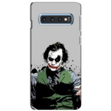 Чехлы с картинкой Джокера на Samsung Galaxy S10e – Взгляд Джокера