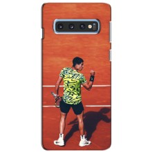 Чохли з прінтом Спортивна тематика для Samsung Galaxy S10e – Алькарас Тенісист