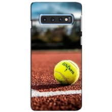 Чехлы с принтом Спортивная тематика для Samsung Galaxy S10e – Теннисный корт