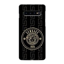 Чехлы VERSACE для Самсунг С10е (PREMIUMPrint) – Лого Версаче