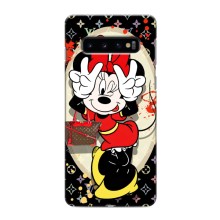 Чехол Disney Mouse Samsung Galaxy S10e (PREMIUMPrint) (Минни peace)