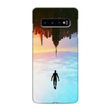 Чехол с человеком пауком для Samsung Galaxy S10e - (AlphaPrint) – Паук человек