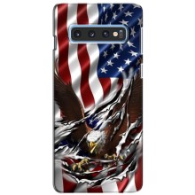 Чохол Прапор USA для Samsung Galaxy S10e – Прапор USA