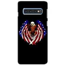 Чохол Прапор USA для Samsung Galaxy S10e – Крила США