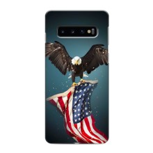 Чохол Прапор USA для Samsung Galaxy S10e – Орел і прапор