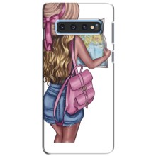 Чохол Стильні дівчата на Samsung Galaxy S10e (Дівчина Манрівник)