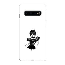 Чохли Венсдей на Samsung Galaxy S10e Уенсдей (AlphaPrint) (танець Венздей)