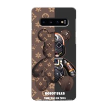 Крутые Чехлы Луи Виттон для Samsung Galaxy S10e (AlphaPrint) (Медведь Луи Витон)