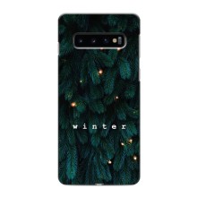 Новогодние, Праздничные Чехлы для Samsung Galaxy S10e - 2024 год – Winter