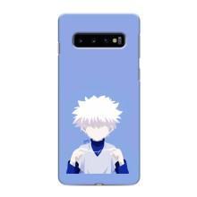 Чехол с персонажами АНИМЕ на Samsung Galaxy s10 Plus – Киллуа Золдик