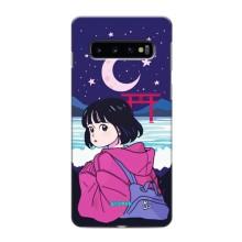 Чехол с персонажами АНИМЕ на Samsung Galaxy s10 Plus – Синобу Миякэ