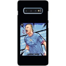 Чехлы с принтом для Samsung Galaxy s10 Plus Футболист – гол Эрлинг Холланд