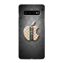 Чохли  GUCCI для Самсунґ Ґелексі S10 Плюс (AlphaPrint) (Apple gucci)