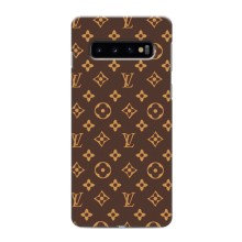 Чехлы Луи Витон для Samsung Galaxy s10 Plus (AlphaPrint - LOUIS VUITTON) (фон LOUIS VUITTON)