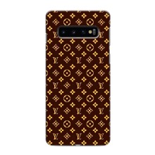 Чехлы Луи Витон для Samsung Galaxy s10 Plus (AlphaPrint - LOUIS VUITTON) (лого LOUIS VUITTON)