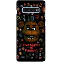 Чехлы Пять ночей с Фредди для Самсунг С10 Плюс (Freddy)