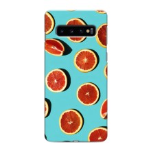 Чохли з фруктами для Samsung Galaxy s10 Plus (VPrint) (Грейпфрут)