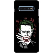 Чехлы с картинкой Джокера на Samsung s10 Plus – Hahaha