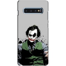 Чехлы с картинкой Джокера на Samsung s10 Plus – Взгляд Джокера